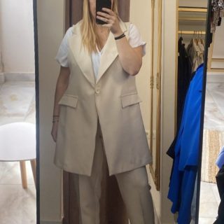 •Σετ αμάνικο κοστούμι plus size ελληνικής ραφής με νούμερα !
•Στα 60,00€