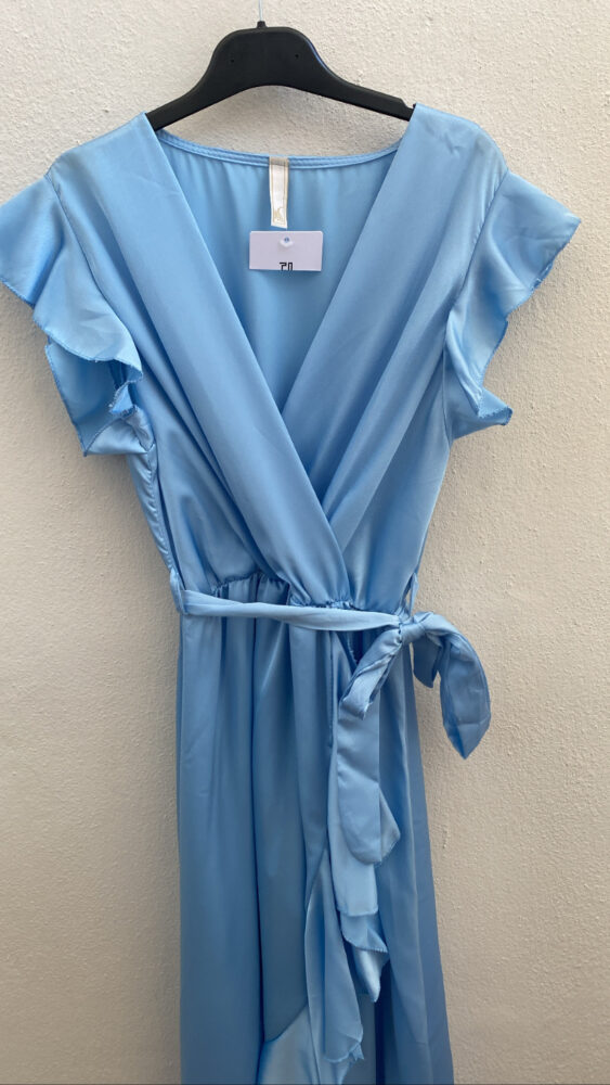 Φόρεμα μίντι σατέν - Image 2