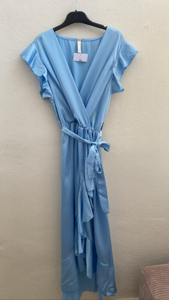 Φόρεμα μίντι σατέν - Image 3