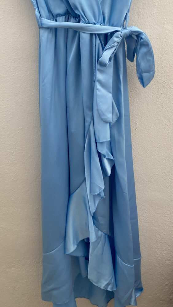 Φόρεμα μίντι σατέν - Image 4