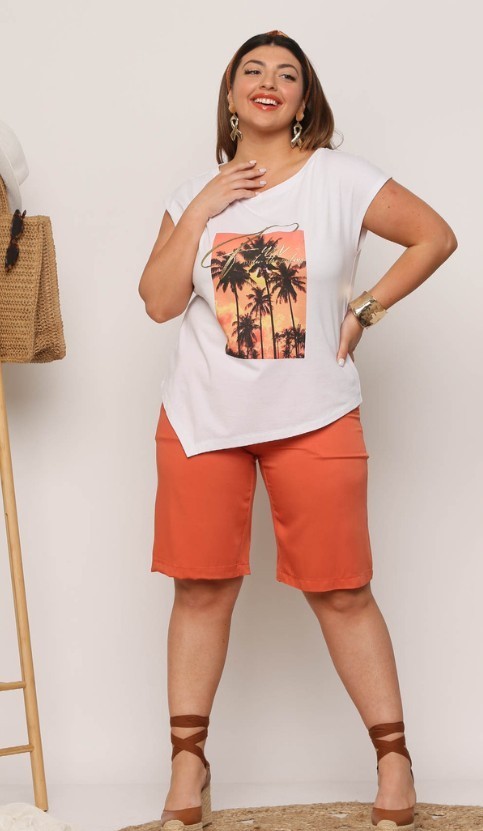 Σορτς μακρύ με ζώνη - Image 3