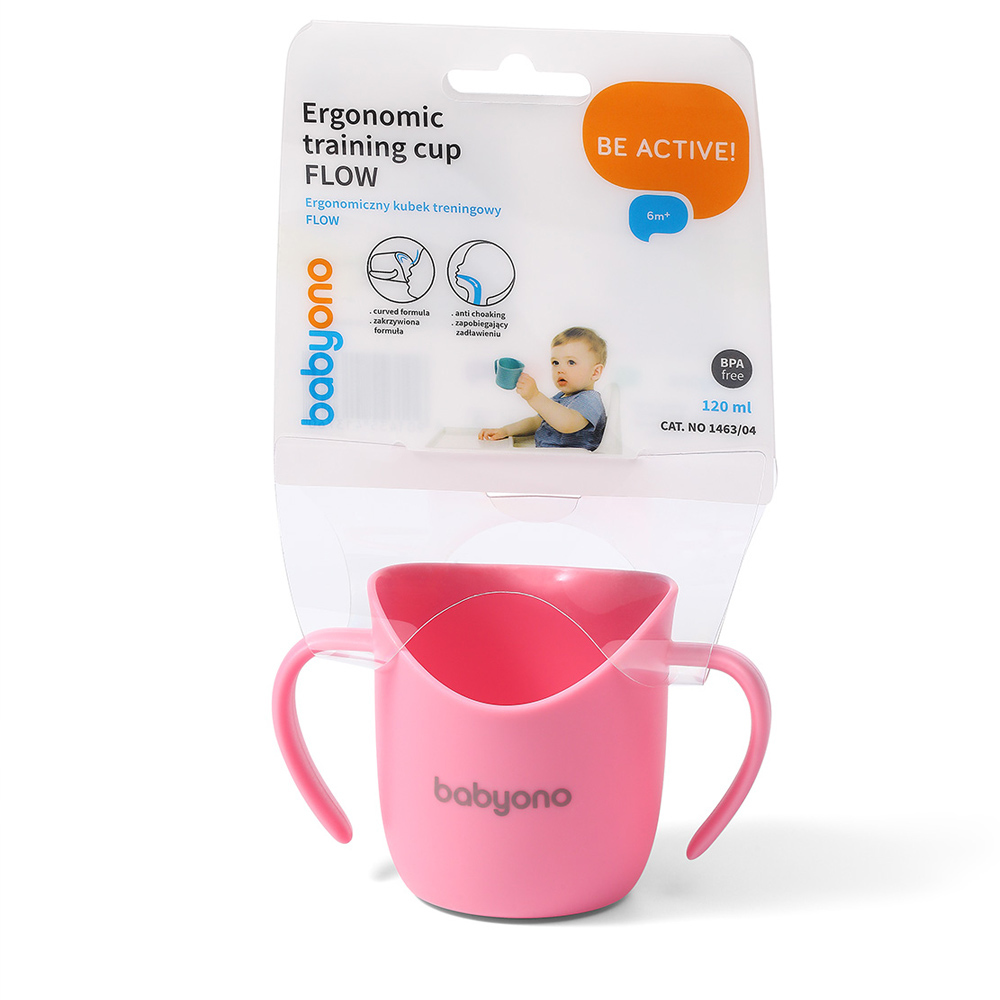 Εργονομικό Ποτήρι Εκμάθησης 120ml Babyono Mint 1463/06 - Image 3
