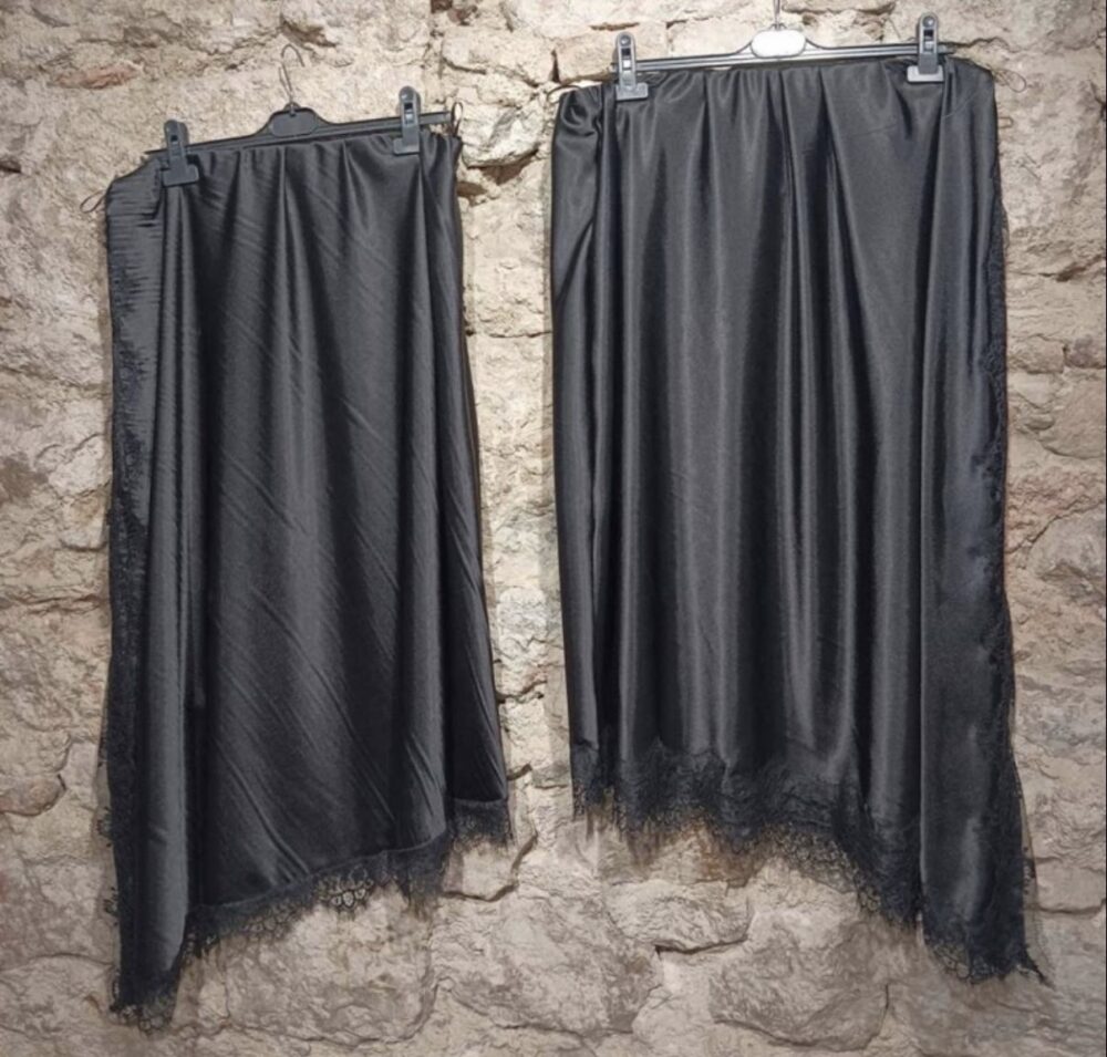 Φούστα Satin plus size