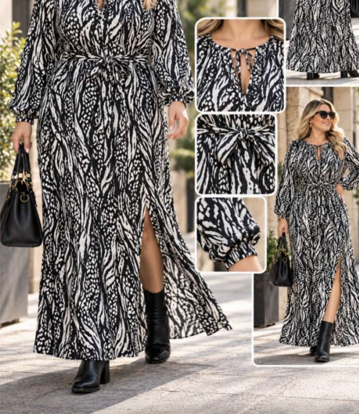 Φόρεμα Leyla plus size